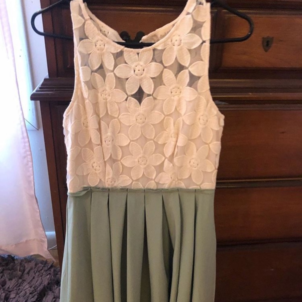 Altar’d State Pastel Green Dress